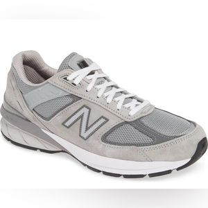 NEW BALANCE 990v5 Running Shoes Cool Grey 6.5